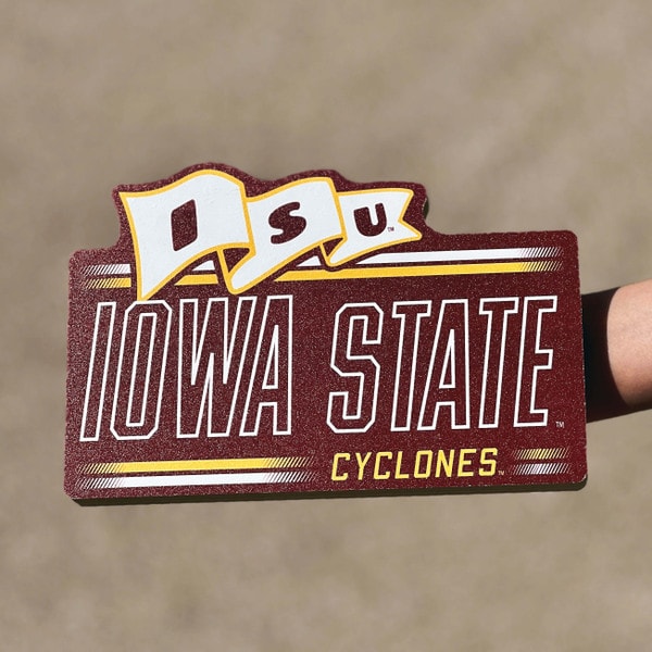 Iowa State Cyclones Wood Block Tabletop Decor (5.5"x8")